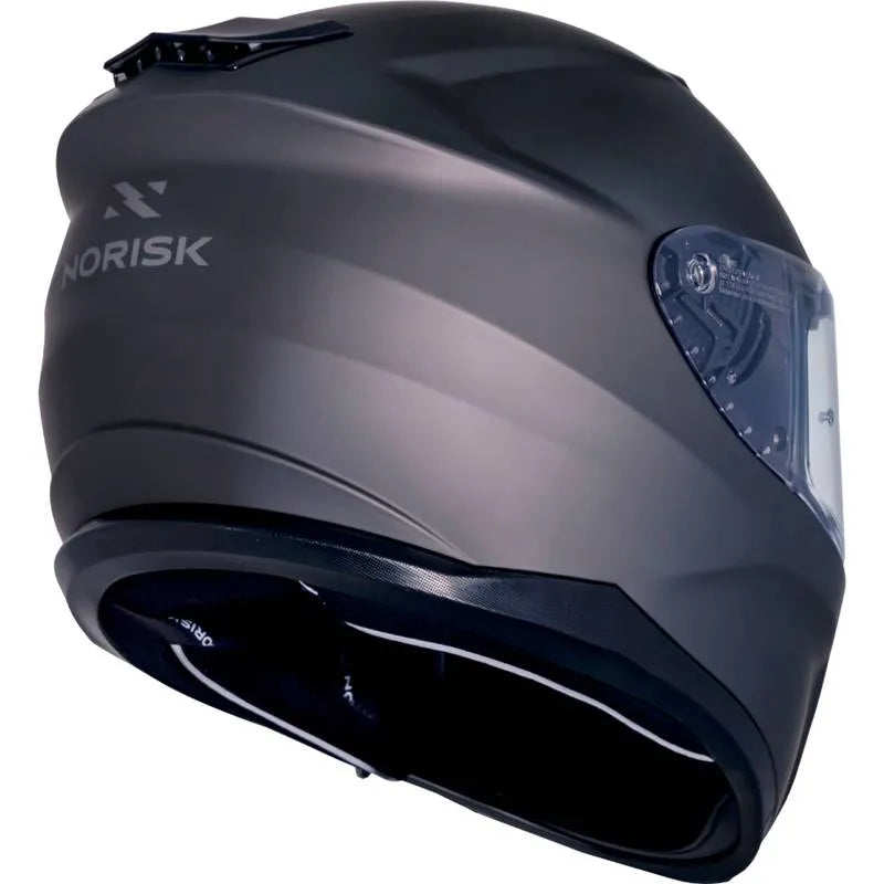 Capacete Norisk Strada Monocolor Titânio Fosco