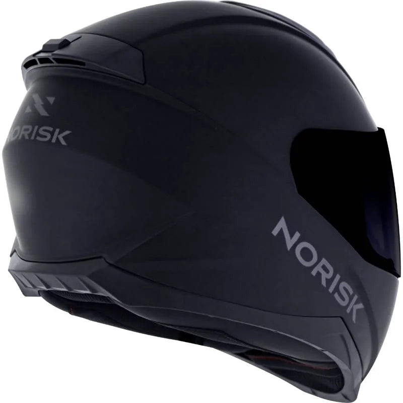 Capacete Norisk Razor Monocolor - Preto Fosco