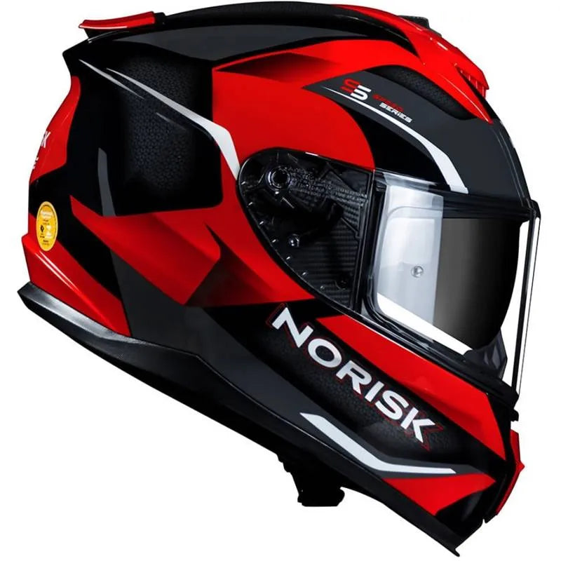 Capacete Norisk Strada Drive - Vermelho