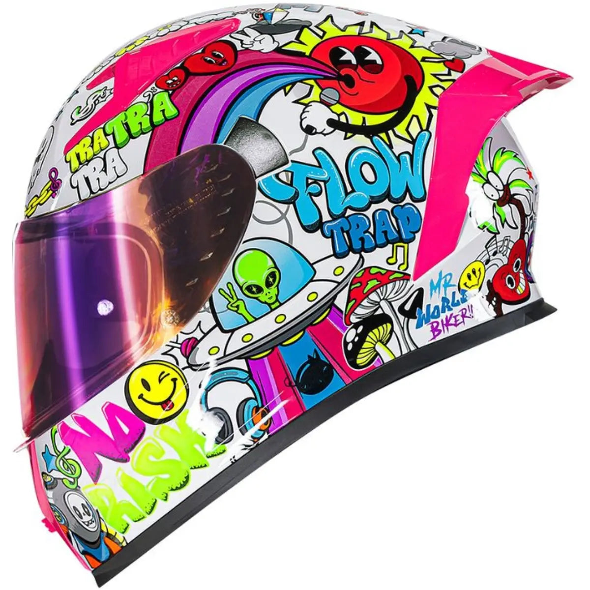 Imagem 1 de Capacete Norisk Flow Trap - Branco