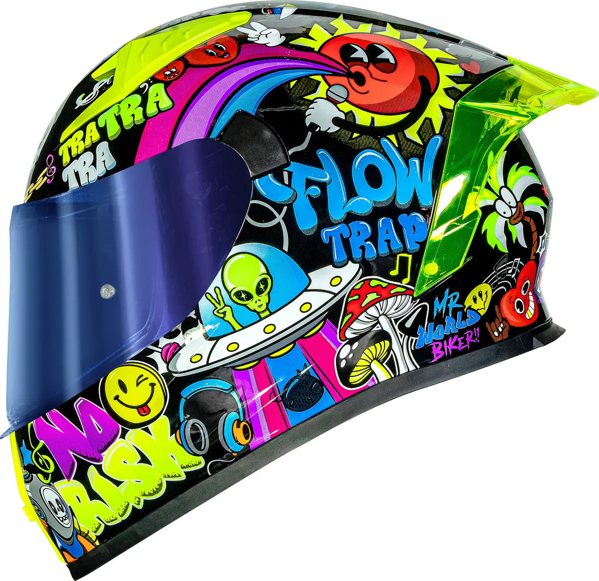 Imagem 1 de Capacete Norisk Flow Trap - Preto