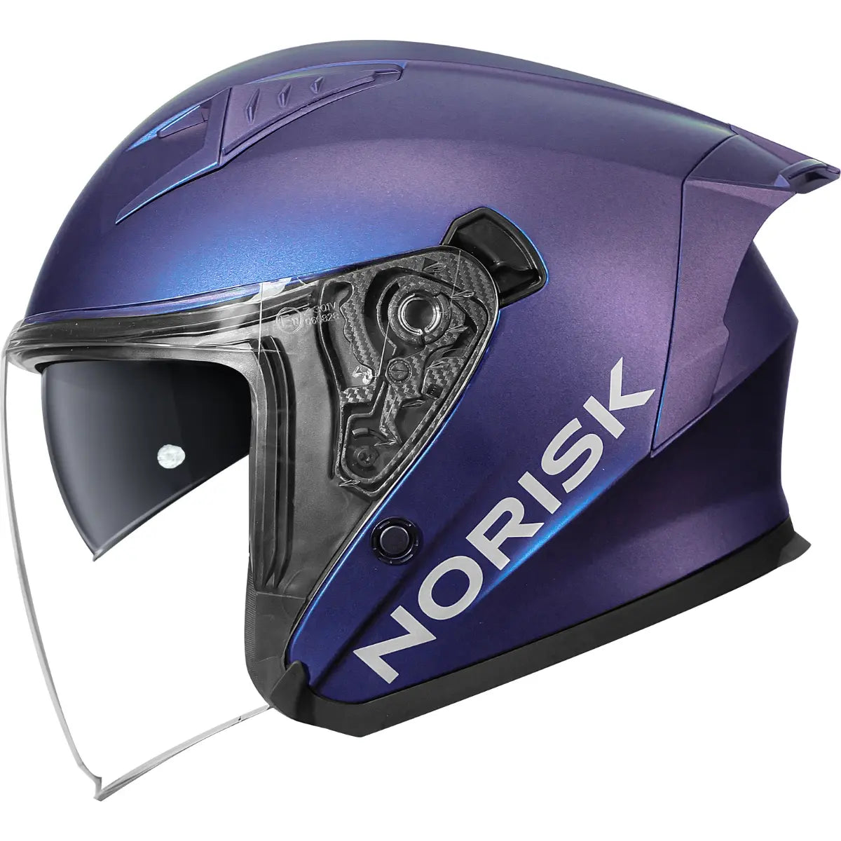 Imagem 1 de Capacete Norisk Downtown 2 Monocolor (Aberto) - Azul Fosco