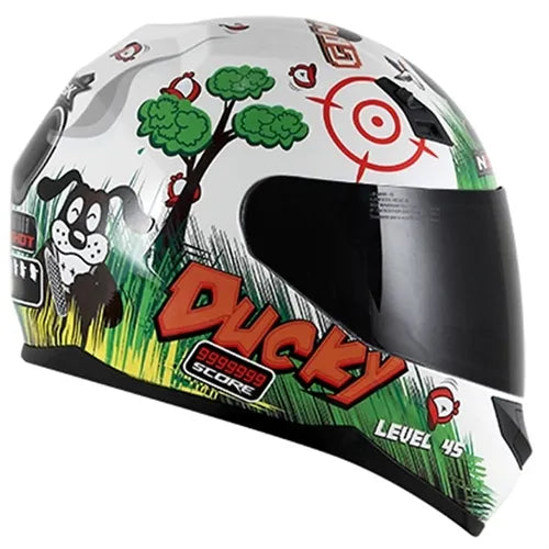 Capacete Norisk FF391 Ducky Branco