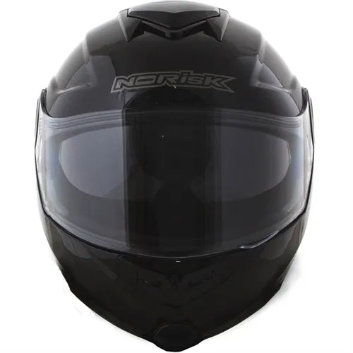 Capacete Norisk Route FF345 Articulado Mono Preto Brilho