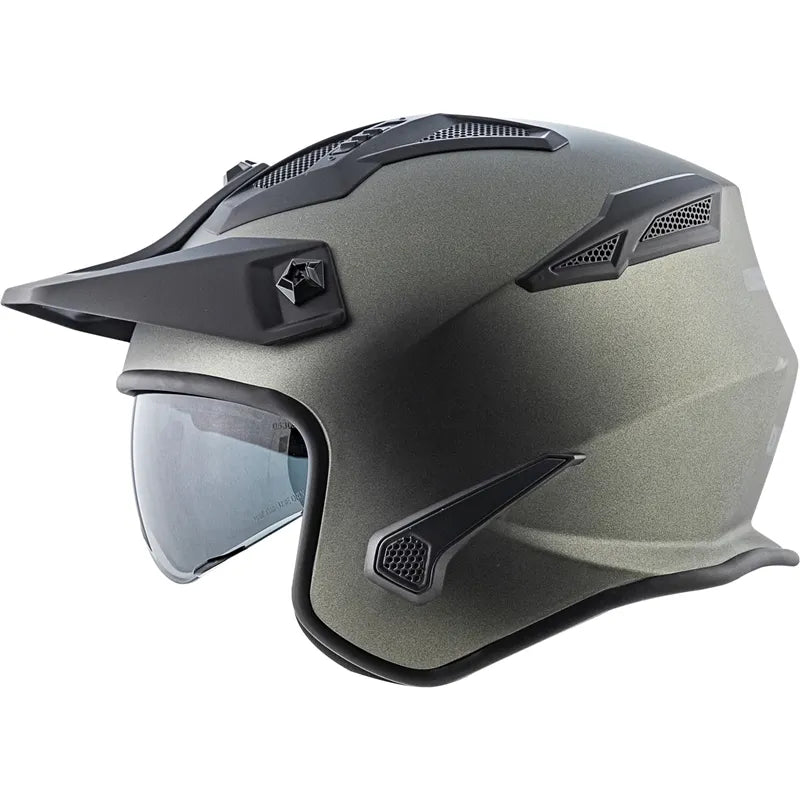 Capacete Norisk Darth FS726X Titânio Fosco (4 em 1)