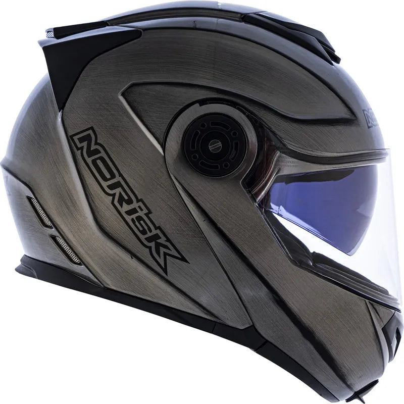 Capacete Norisk Route FF345 Articulado Iron Titânio