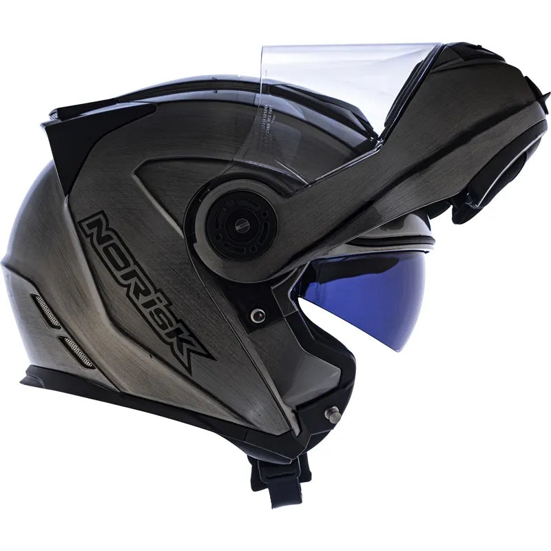 Capacete Norisk Route FF345 Articulado Iron Titânio