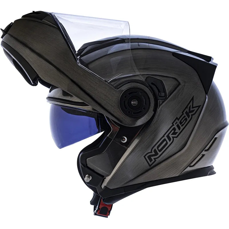 Capacete Norisk Route FF345 Articulado Iron Titânio