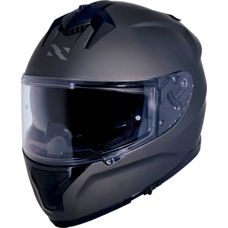 Capacete Norisk Strada Monocolor Titânio Fosco