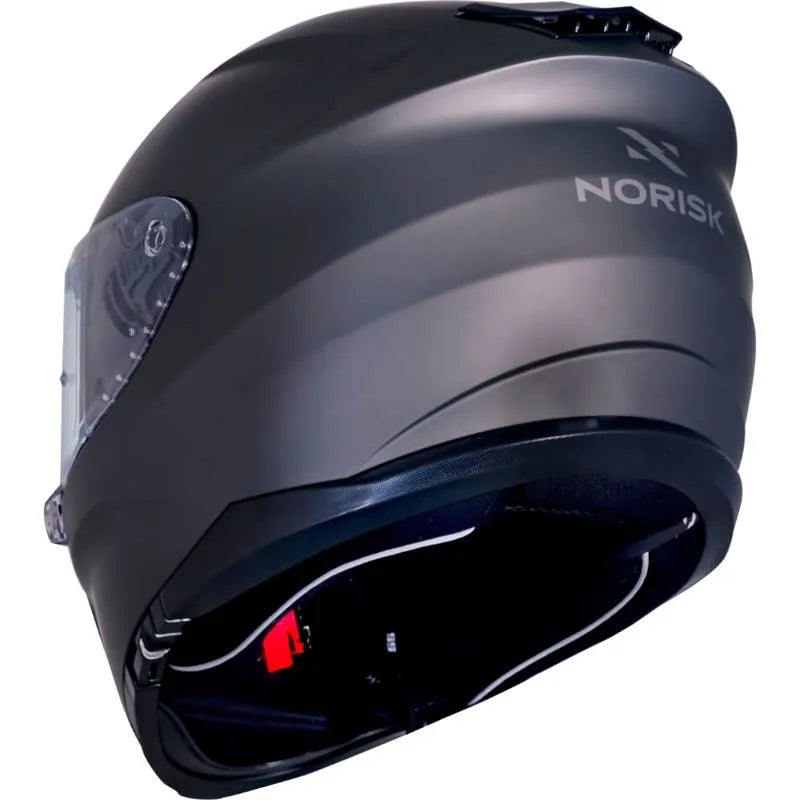 Capacete Norisk Strada Monocolor Titânio Fosco