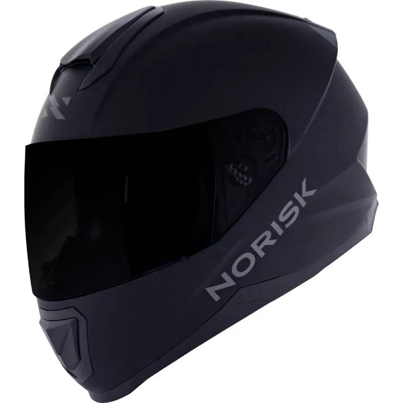 Capacete Norisk Razor Monocolor - Preto Fosco
