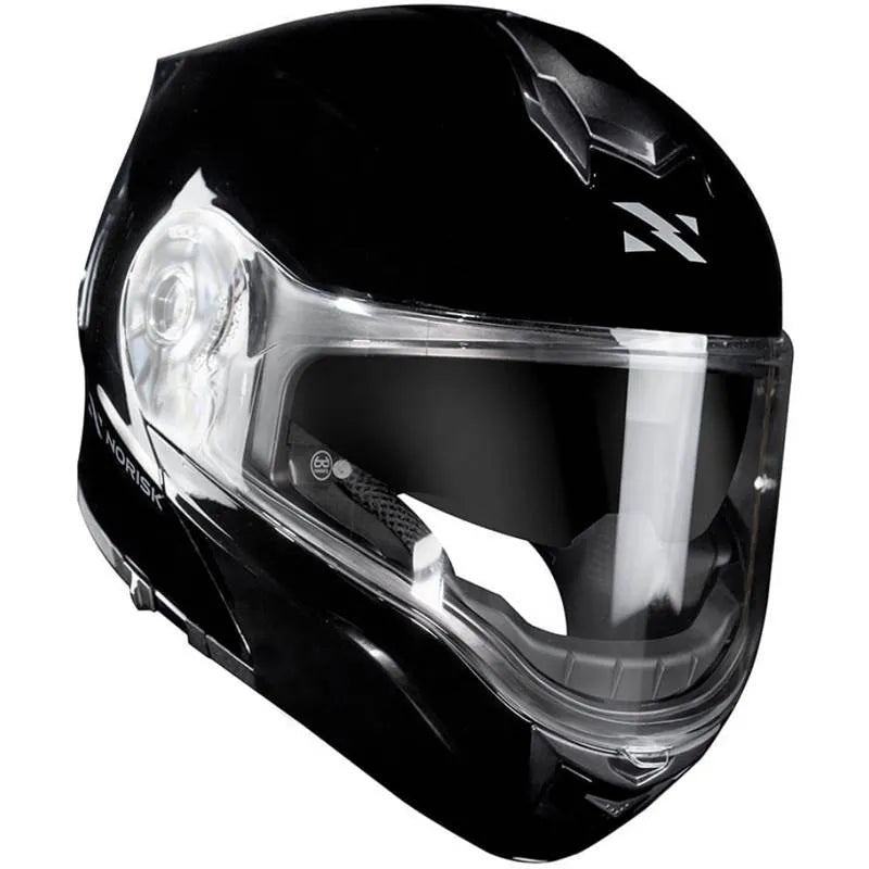 Capacete Norisk Motion Articulado Monocolor - Preto
