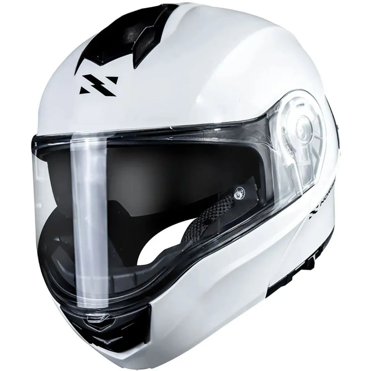 Capacete Norisk Motion Articulado Monocolor - Branco