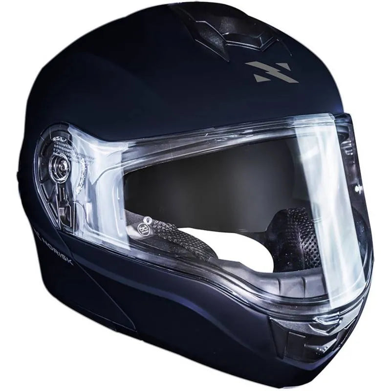 Capacete Norisk Motion Articulado Monocolor - Azul Fosco