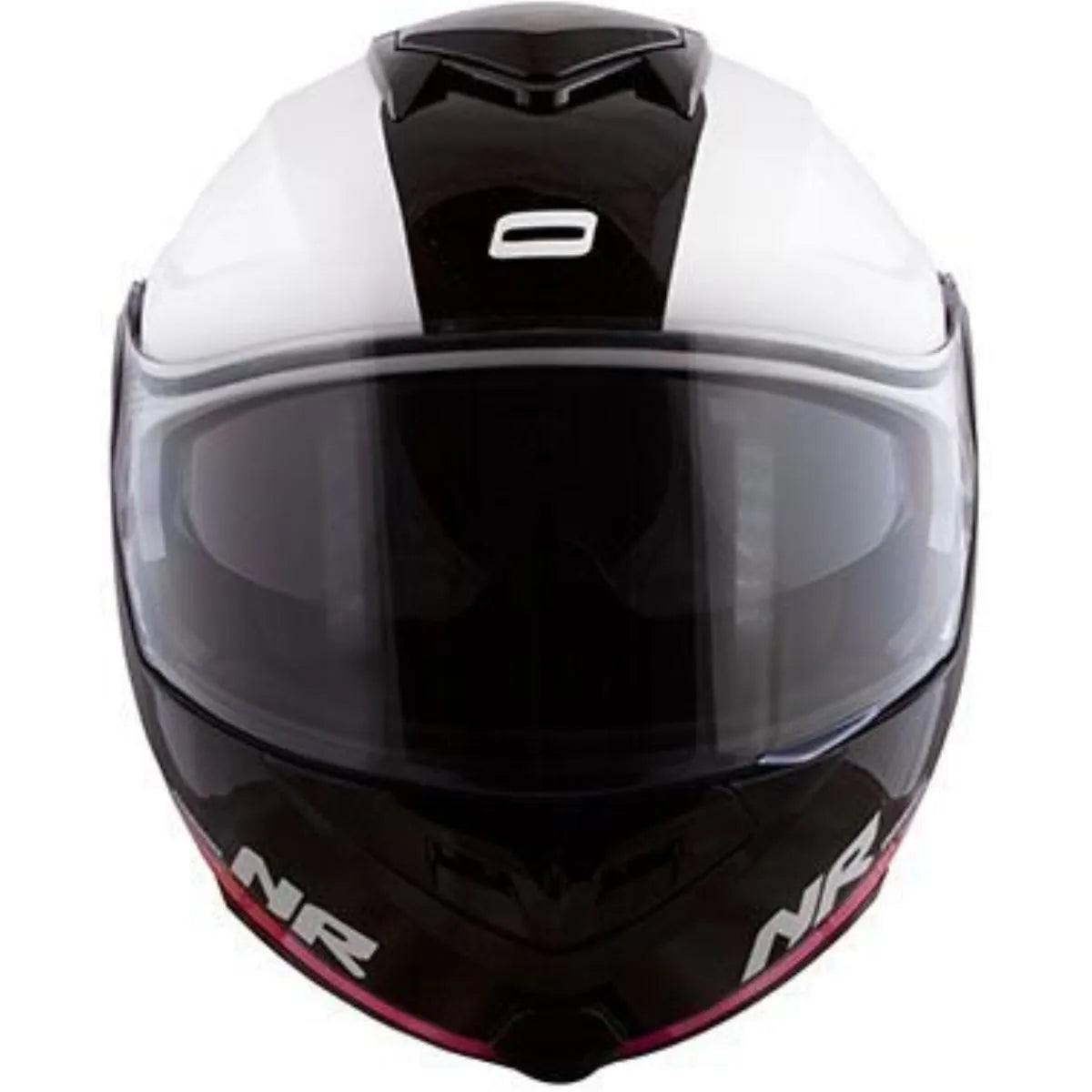 Capacete Norisk Route FF345 Articulado Chance - Branco/Rosa/Preto