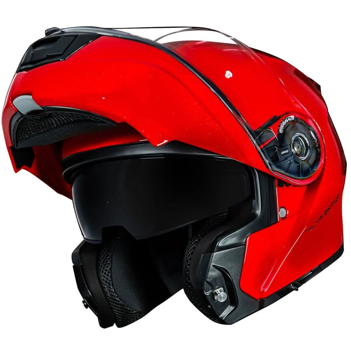 Capacete Norisk Motion Articulado Monocolor - Vermelho