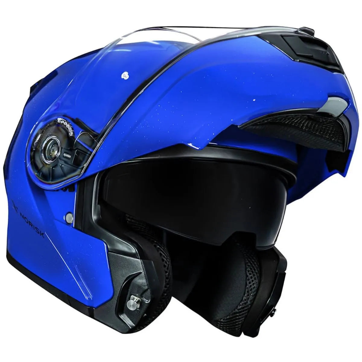 Capacete Norisk Motion Articulado Monocolor - Azul