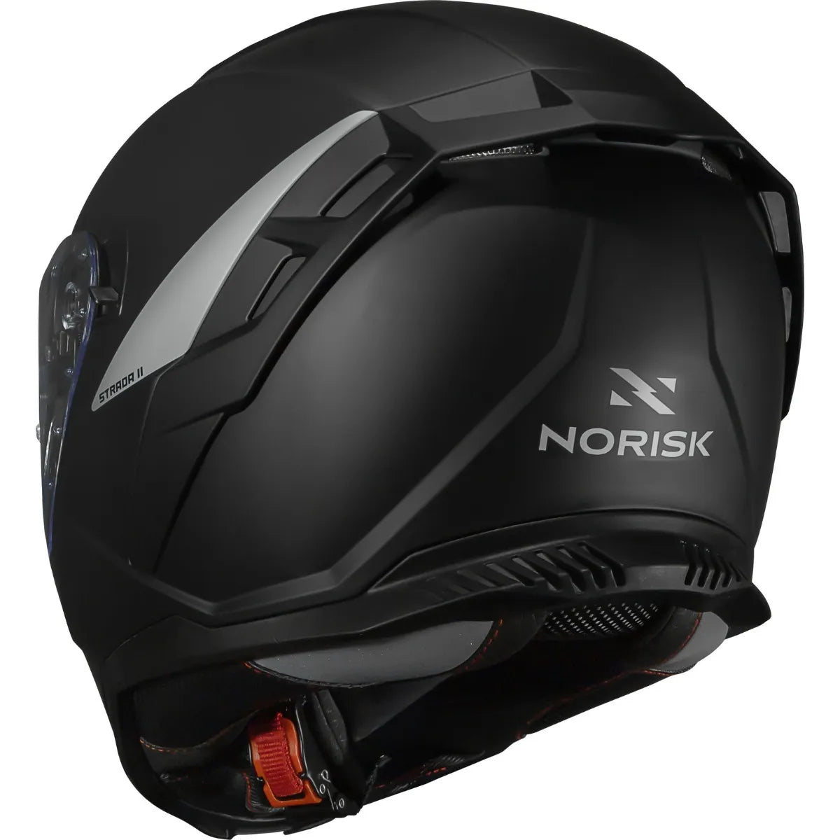 Capacete Norisk Strada 2 Monocolor - Preto Fosco