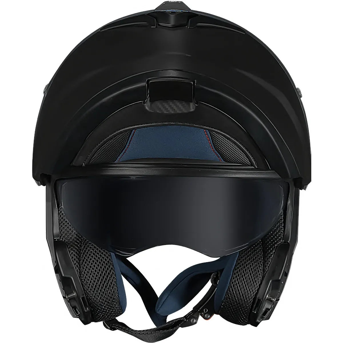 Capacete Norisk Force 2 Articulado Monocolor - Preto Fosco