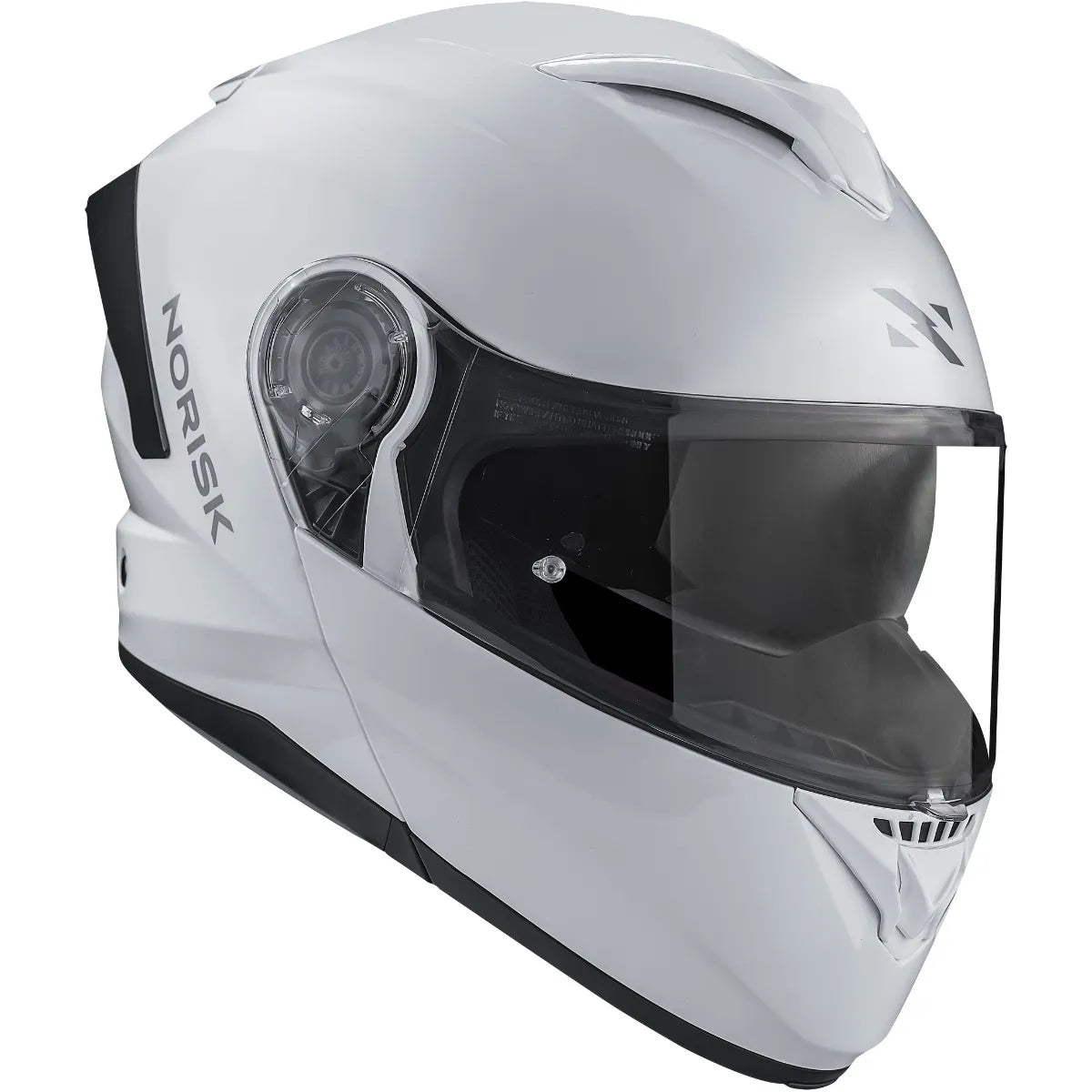Capacete Norisk Force 2 Articulado Monocolor - Branco