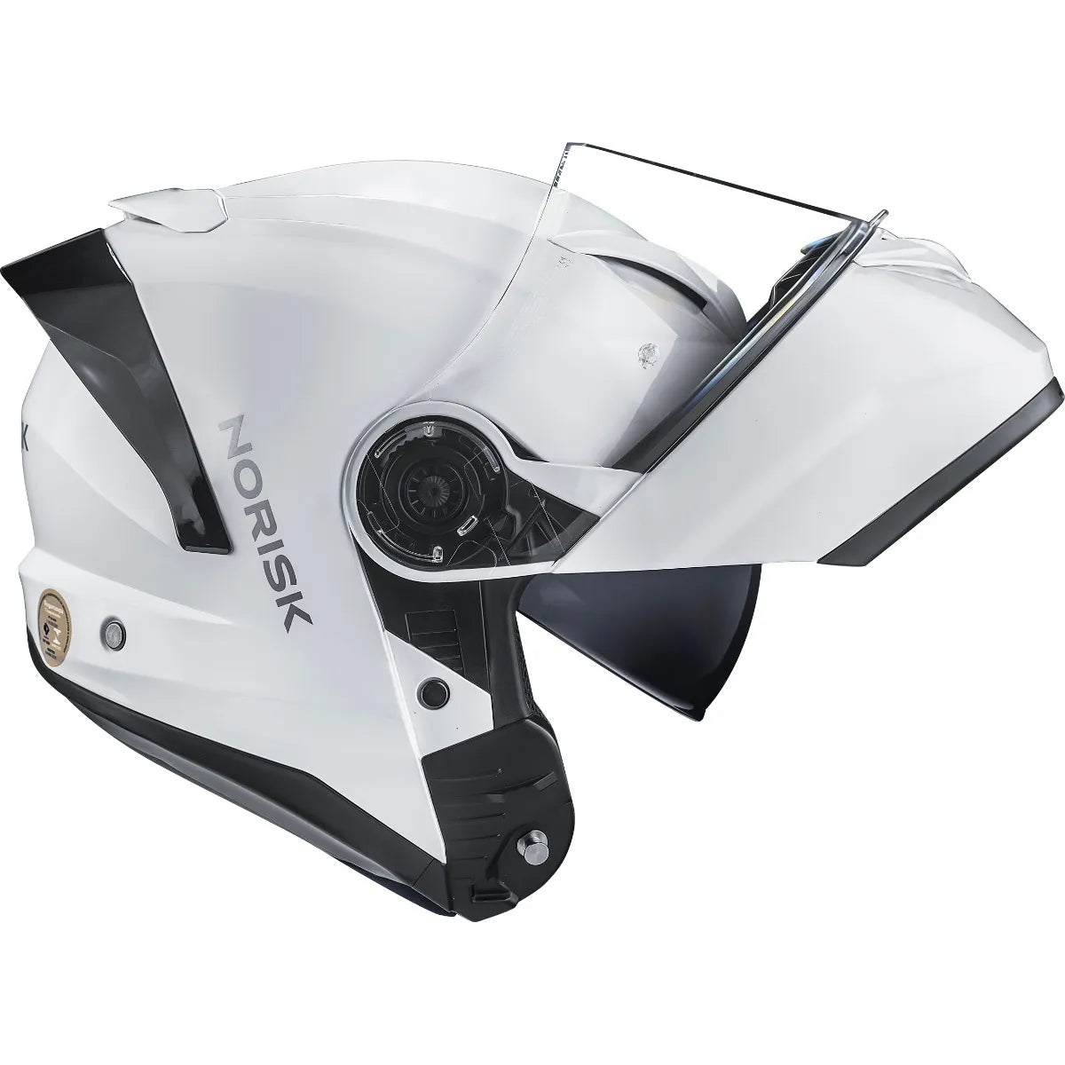 Capacete Norisk Force 2 Articulado Monocolor - Branco