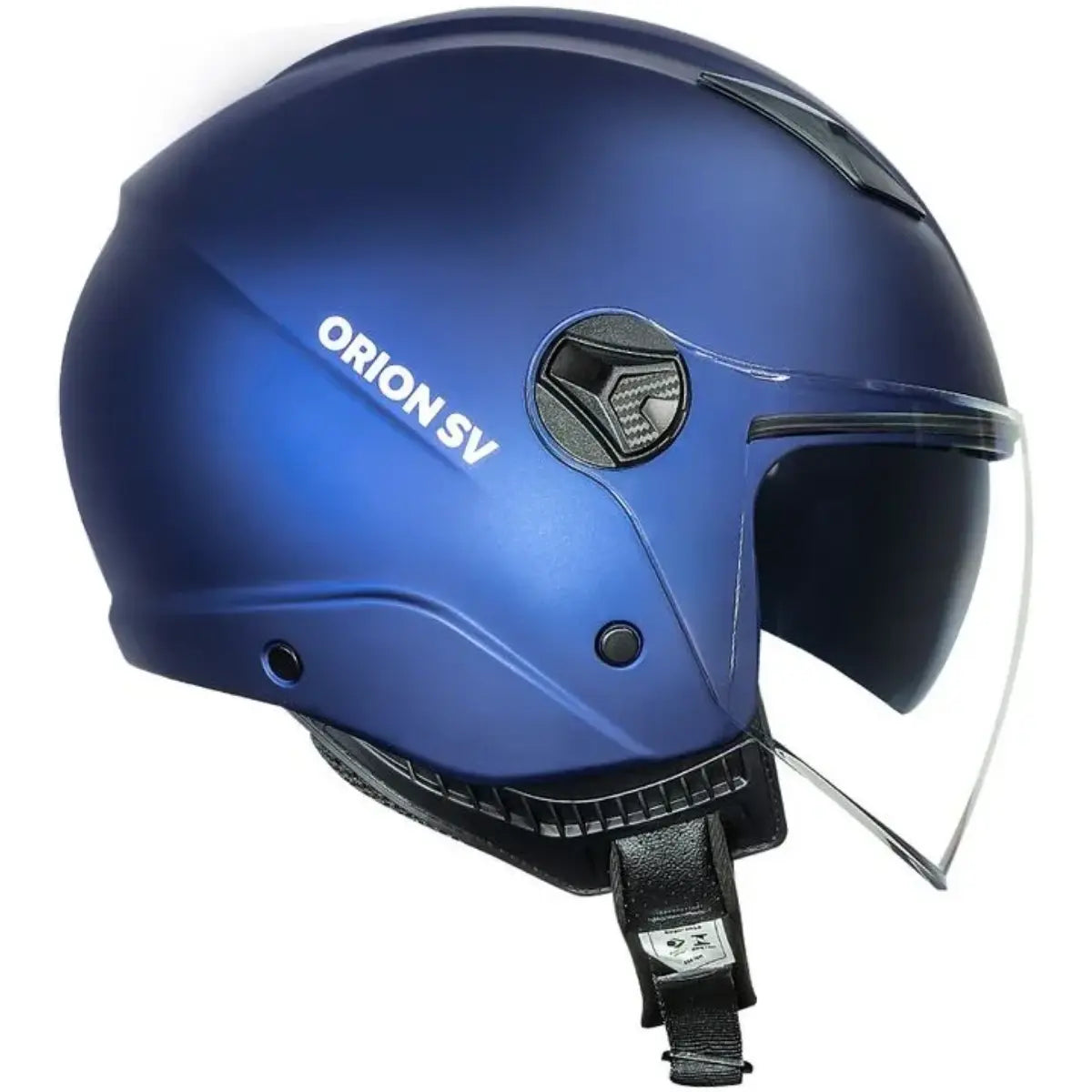 Capacete Norisk Orion SV Monocolor (Aberto) - Azul Fosco