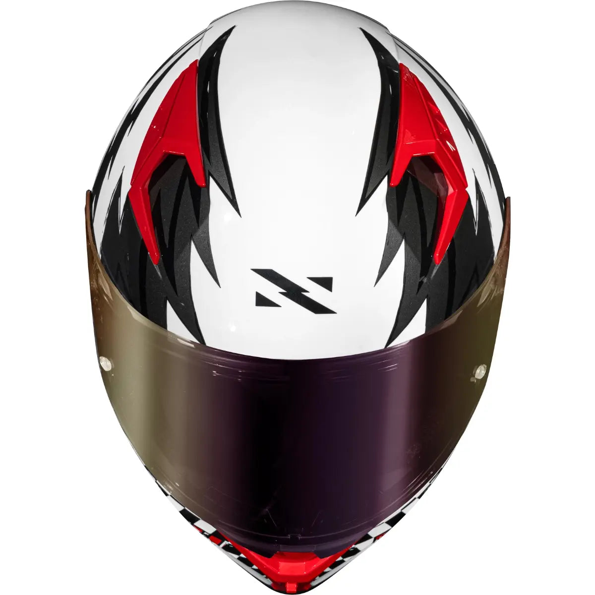 Imagem 7 de Capacete Norisk Flow Daytona - Branco/Vermelho
