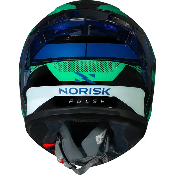 Imagem 9 de Capacete Norisk Flow Pulse - Verde/Azul