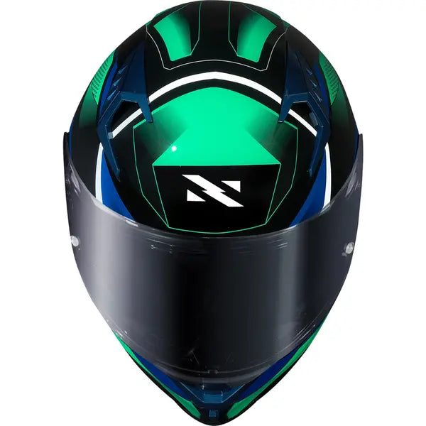 Imagem 6 de Capacete Norisk Flow Pulse - Verde/Azul