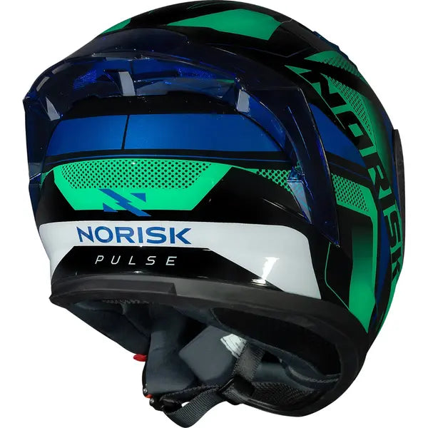 Imagem 8 de Capacete Norisk Flow Pulse - Verde/Azul