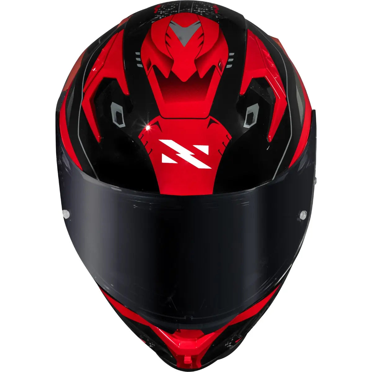 Imagem 7 de Capacete Norisk Flow Robot - Preto/Vermelho
