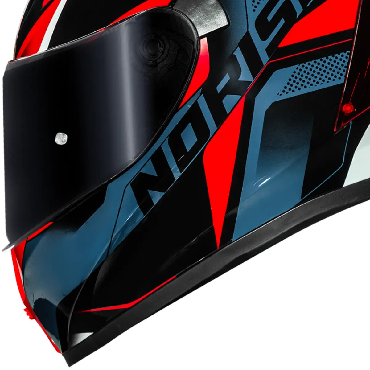 Imagem 4 de Capacete Norisk Flow Pulse - Azul/Vermelho