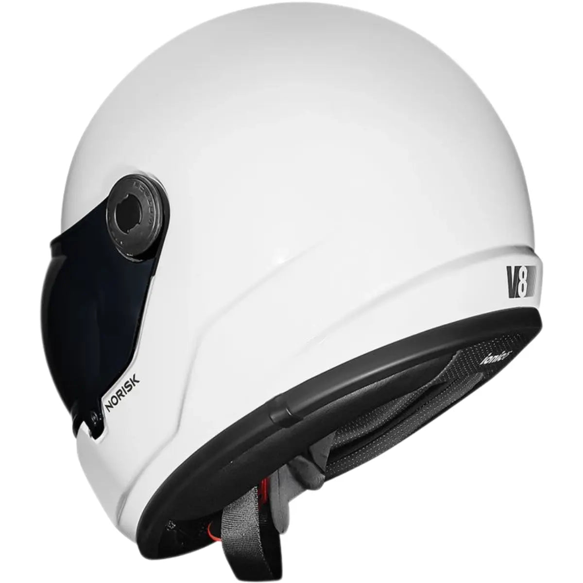 Imagem 7 de Capacete Norisk V8 Monocolor - Branco