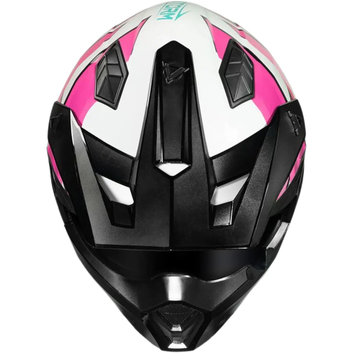 Imagem 5 de Capacete Norisk Darth 2 Storm - Branco/Rosa (4 em 1)
