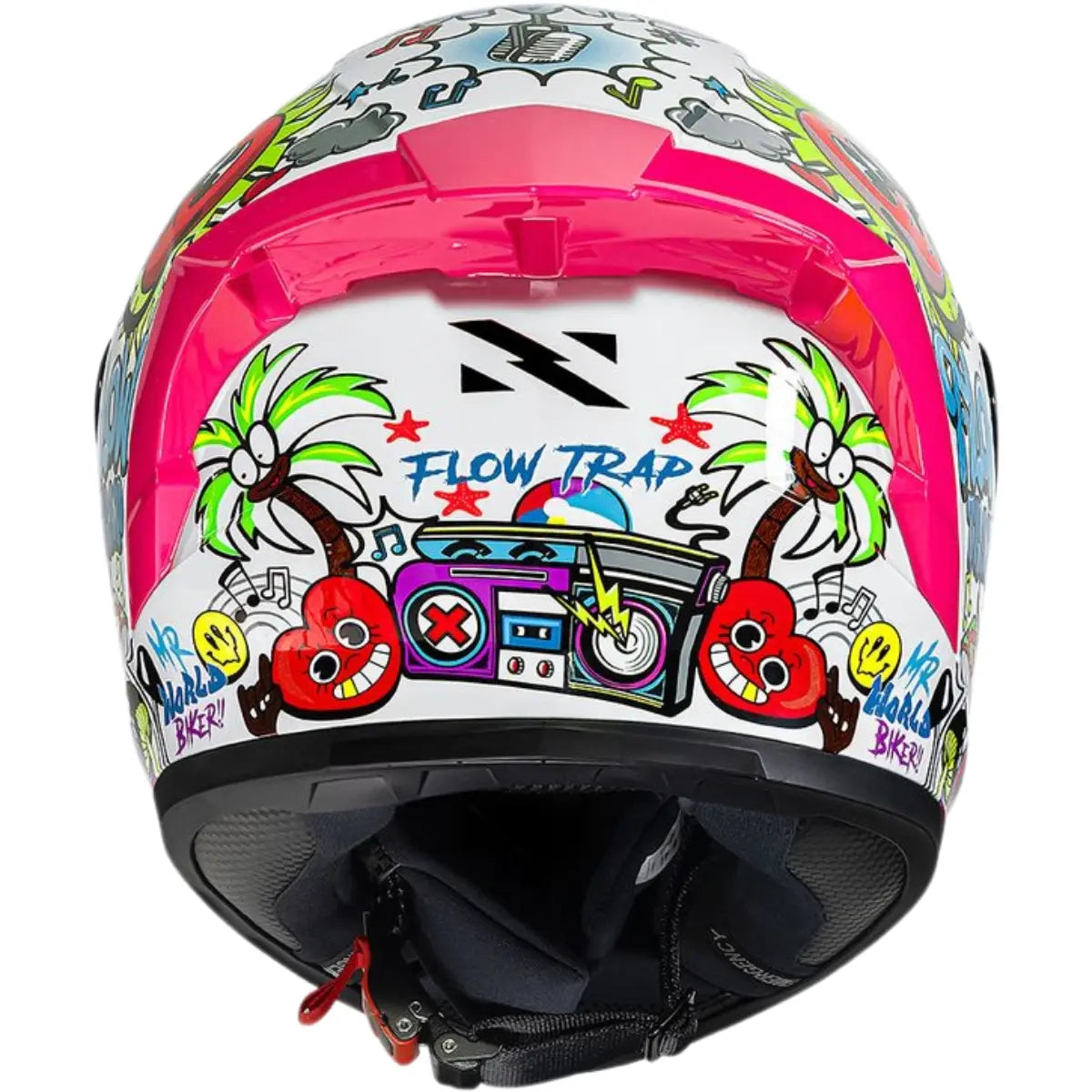 Imagem 9 de Capacete Norisk Flow Trap - Branco