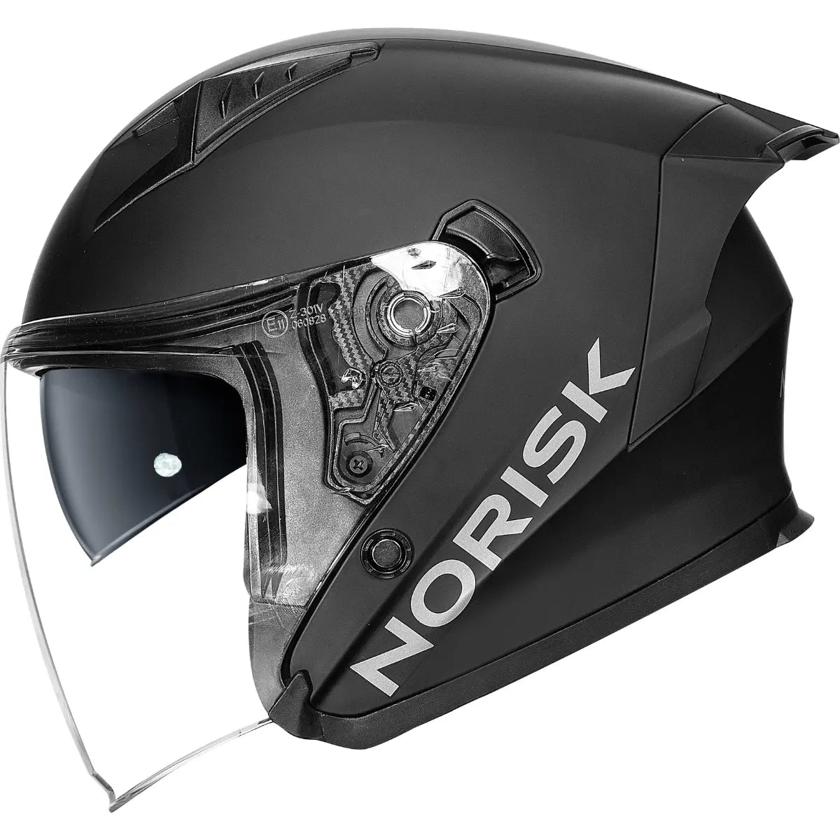 Imagem 1 de Capacete Norisk Downtown 2 Monocolor (Aberto) - Preto Fosco