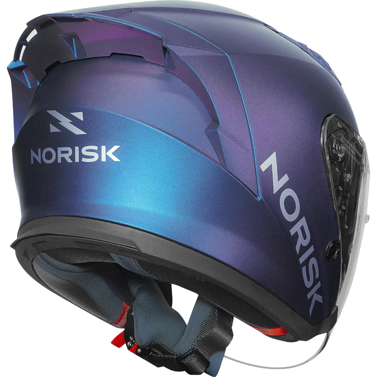 Imagem 8 de Capacete Norisk Downtown 2 Monocolor (Aberto) - Azul Fosco