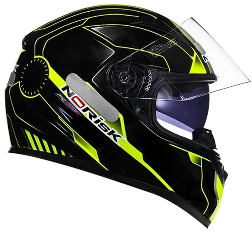 Capacete Norisk FF389 Mission (Viseira Solar) Verde