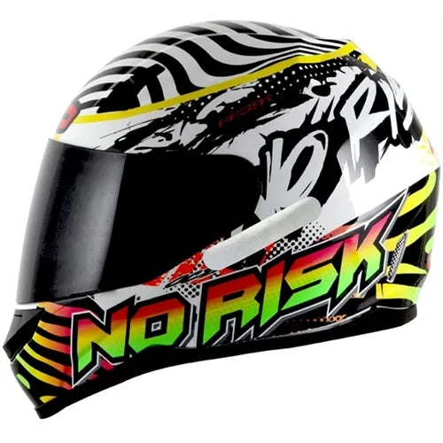 Capacete Norisk FF391 Acid Branco