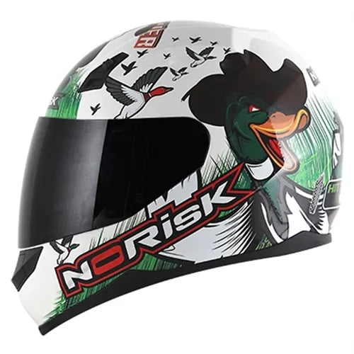 Capacete Norisk FF391 Ducky Branco