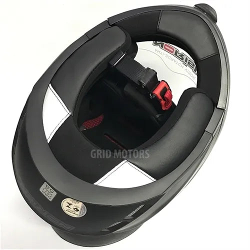 Capacete Norisk Route FF345 Articulado Mono Preto Fosco